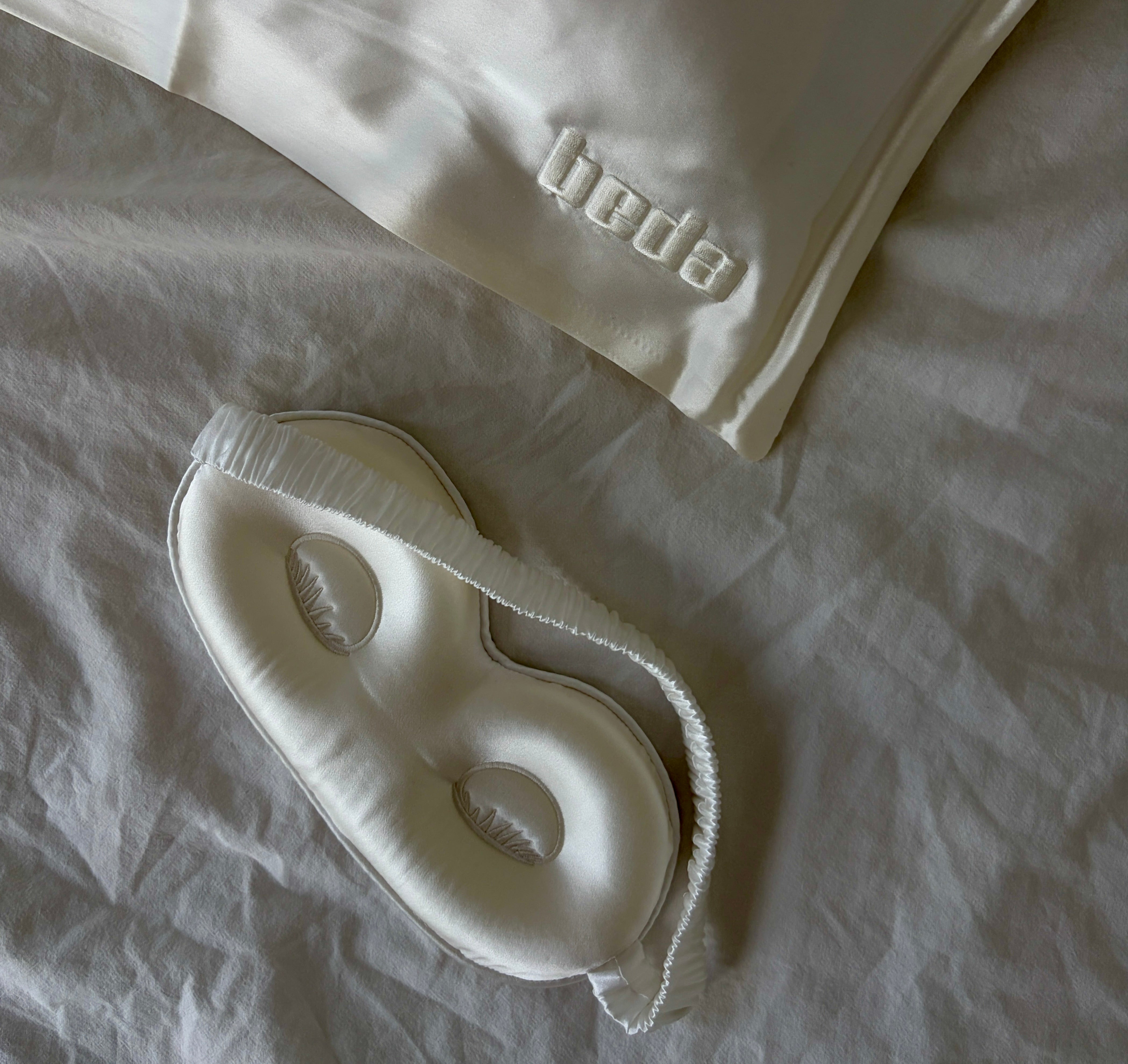 100% Mulberry Silk 6A Contour Eye Mask