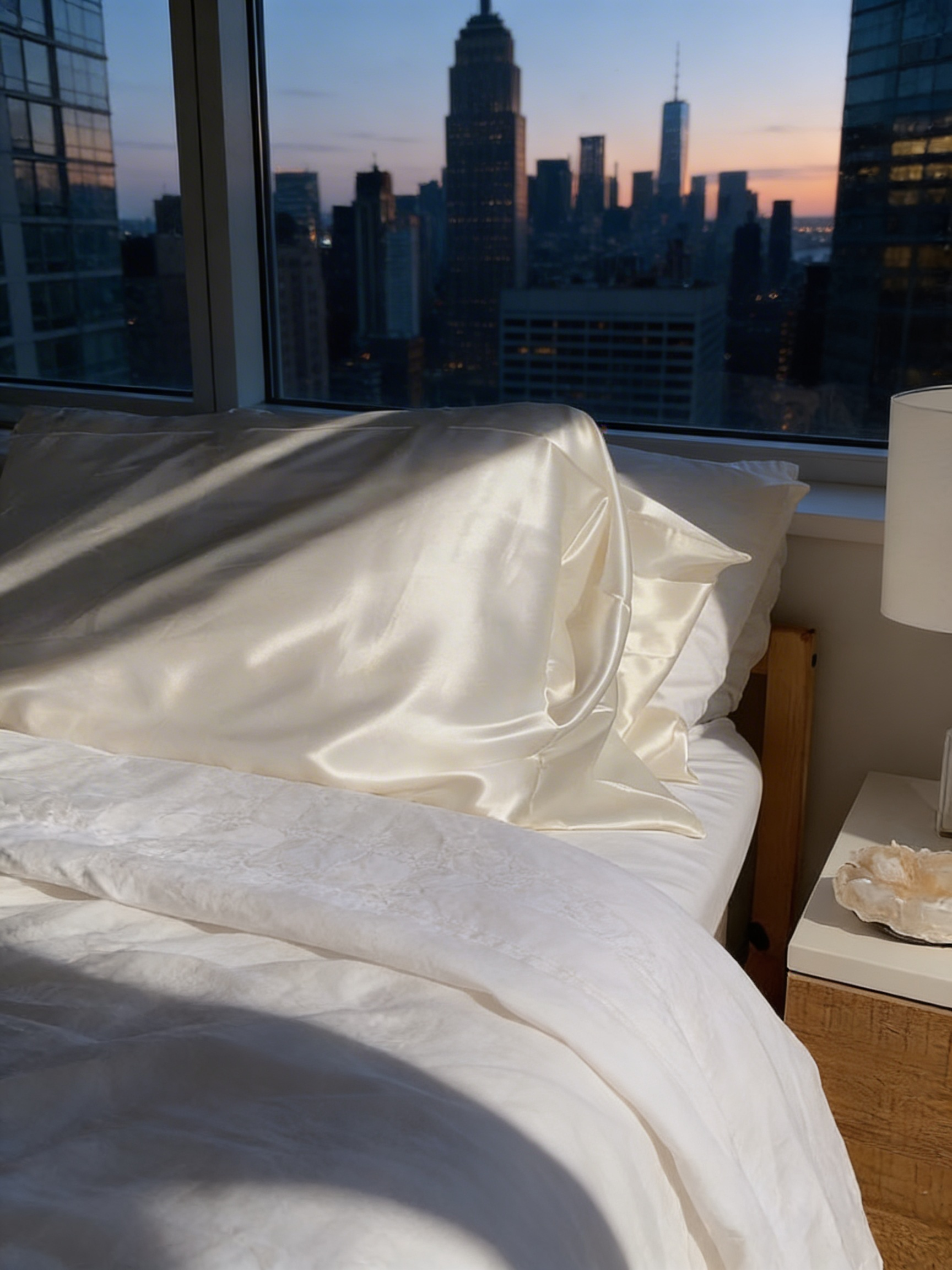 25 Momme 100% Mulberry Silk Pillowcase.